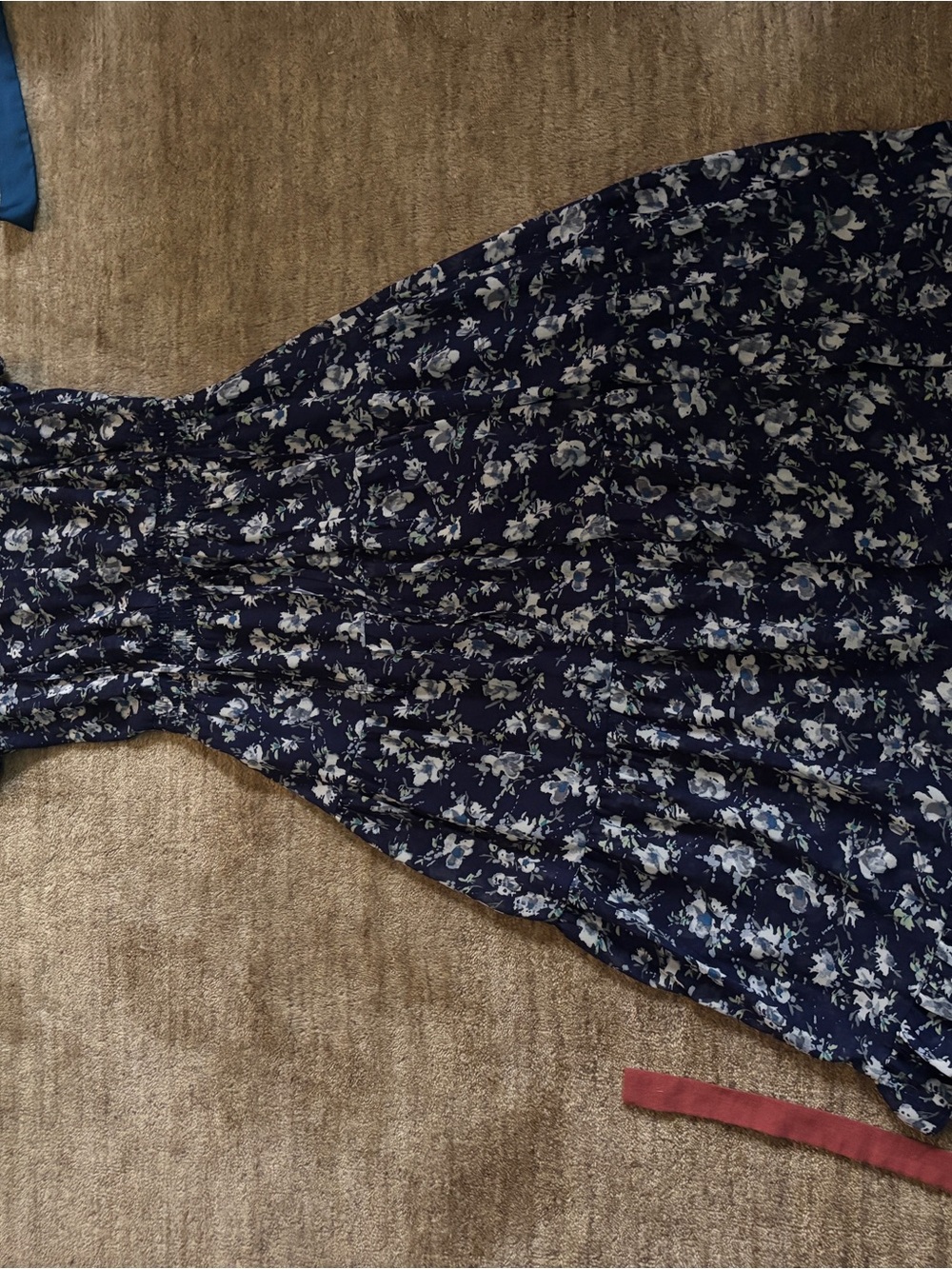 Pinch Navy Floral Maxi dress
